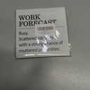 Funny Sarcastic Office Sign Cubicle Wooden Decor 5"X5", Work Forecast Office Decorative Wooden Desk Table Stand Sign, Bosses Day Gifts for Woman Man (5x5x0.3 in)