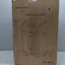 Paper Shredder for Home Office Heavy Duty with 60 Mins Running with US Patented Cutter, Shred CD/Card with Extra Large Bin, AUTO Jam Proof(ETL) (20-Sheet Cross Cut)