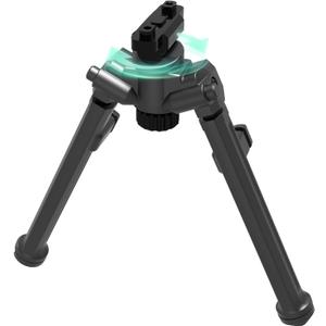 Rifle bipod, 7.6-11.4 "Quick Adjustable Legs and 360 Degree Rotating Head, Durable Metal Frame for Shooting and Hunting, Rifle Accessories