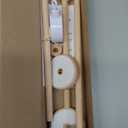 Baby Crib Mobile Arm Wooden Holder 30 inch Beech Hangers with Rotating Music Box Nursery Decor Attachment Safe Anti Slip Set