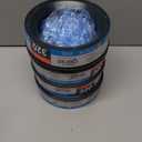 Diaper Genie Essentials Round Refill Pack of 4 | Holds Up to 1280 Newborn Diapers | Features Unscented Continuous Film | Compatible with Diaper Genie Complete and Expressions Pails