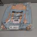 Himawari Backpack/Travel Backpack for Women 14.9" College Vintage Waterproof Bag Work Backpack for 14inch Laptop(-HIM-01#pink&blue)