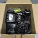 Panasonic Cordless Phone with Advanced Call Block, Link2Cell Bluetooth, One-Ring Scam Alert, and 2-Way Recording, Answering Machine, 4 Handsets - KX-TGF944B (Black)