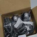 Matte Black Bath Tub Spout Shower Trim Kit, with 3 Shower Knob, Compatible with Price/Pfister Verve Tub/Shower Faucet Handle Set, for 1/2'' Pipe MALE Thread Connection, 3/4'' IPS Pipe Inside Thread