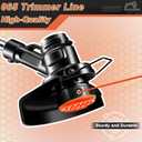 065 Trimmer Line, Round Weed Eater Line .065, Weed Wacker String .065Inch-2000Ft-3Lbs 065 Weed Wacker String, Commercial Round 065 String Trimmer Line, Weed Eater String .065 Fits Most String Trimmers