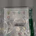 Jotsome Small Desk Calendar 2026-2027, Standing Flip Desktop Calendar Covers 18 Months from January 2026 - June 2027, 6 x 7.5, Twin-Wire Binding, Floral Design Small Desk Calendar for Easy Organizing, Gift for the Holidays, Grey