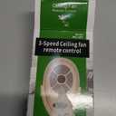 35T1 Ceiling Fan Remote Control Replacement for Harbor Breeze Allen Roth, 303.9MHz, 3-Speed, Light Dimmer, Learn Key, Replace FAN-11T FAN-53T FAN-HD L3HFAN35T FAN-35T L3HFAN35T1 FAN-35T1 (Remote Only)