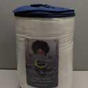 SERTA Down Illusion All Season Hypoallergenic Down Alternative Comforter with Corner Loops, King/Cal King, White