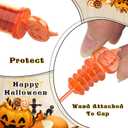 OCHIDO 400 PCS Halloween Bubbles for Kids, Bulk Halloween Party Favors, Halloween Mini Bubble Wands for Goodie Bags Stuffers, Trick or Treat, School Classroom Prizes Gifts for Boys Girls (10 Colors)