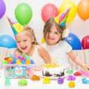 100 Pcs Party Favors & Squishy Toys Bulk for Kids 4-12, Fidget Toys Sensory Stress Relief Toys for Classroom Prizes, Christmas Stocking Stuffers, Birthday Goodie Bags & Teacher Supplies