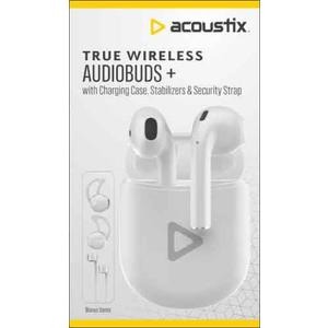 Acoustix™ True Wireless Earbuds - White