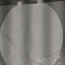 American Standard Transitional Elongated Toilet Seat, Soft Close, White
Slow Close Toilet Seat: Includes Bottom Mount Hardware, Durable Solid Plastic, Easy Clean, Fits Elongated | 5503A00B.020