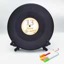 Vinyl Record Sweet 13 Birthday Decorations 11.6"X11.6", 13th birthday decorations Party Favor Sign Poster, 13th Birthday Guest Book Alternative, Great Sweet 13 Gifts for Girls or Boys (13 Years Old)