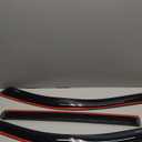 Auto Ventshade [AVS] In-Channel Rain Guards For 2019-2025 Chevrolet/GMC Silverado/Sierra 1500, 2020-2025 Silverado/Sierra 2500/3500, CREW CAB ONLY | Window Vent Visors, 4 pcs. - Smoke | 194805