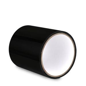 Waterproof Patch and Seal Tape Water Leak Repair Tape Water Barrier Tape for Instant Stopping Leak on Pipes, Hoses, Chimney, Plastic Bucket, Roof, Boat 4 in x 5 Ft Black