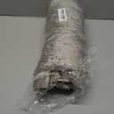 MooMee Bedding Duvet Cover Set 100% Washed Cotton Linen Like Textured Breathable Durable Soft Comfy (Heathered Taupe, Queen 90"x90")