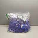 TICONN 6 Pack Extra Large Moving Bags Heavy Duty with Zippers & Carrying Handles, Durable Storage Bags Moving Boxes for Closet Organizers and Storage (6 Pack, Blue)