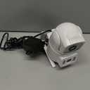 Kinnkall Dual Lens Outdoor PTZ Security Camera, 4MP WiFi Surveillance Camera with Night Vision, Motion Detection, Human Tracking & Detection, 355°View, SD/ Cloud, 24/ 7 Record, White