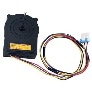 EAU63923602 Refrigerator Condenser Fan Motor Compatible with LG Fridge Refrigerator Cooling Fan Motor Assembly Replaces ODM-001F-4B DC 12V 1A for Fridge Radiator Freezer Freezing Fans