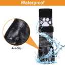 KOOLTAIL Non Slip Dog Socks to Prevent Licking Paws for Hardwood Floors, Dog Boots Shoes for Hot/Cold Pavement with Grippers Traction Control, Waterproof Paw Protector for Small Medium Large Dogs XXL