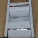 Fermentation Jar, 1.1Liters Glass Fermenting Jar with Fermentation Weight for Making Sauerkraut, Kimchi, Pickles, Mead, Cider & More, Pack of 2