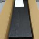 24 Inch Floating Shelves for Wall Rustic Black Wood Wall Shelves for Bedroom Set of 4