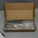 Under Desk Cable Management Tray White, Cinati Wire Organizers No Drill, Cable Tray with Clamp for Wire Management, Cord Organization Box for Office, Home No Damage to Desk,  13.4" White