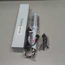 Farery Thermal Brush 1.5 Inch for Short to Medium Hair, Heated Round Curling Iron with 5 Heat Settings Up to 420F, Hot Styling Tool for Curls Bangs Volume Flips, Dual Voltage Travel (Blue)