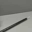24Inch Black Unthreaded Ceiling Fan Downrod with 6 Wires