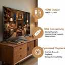 1080P Full HD Blu-ray Player with HDMI&AV, Dolby Digital, USB Playback, Region A1 Blu-ray & All Region DVD Support, Includes Remote & Cables