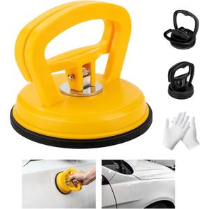 3Pcs Dent Puller, Strong Suction Car Dent Suction Puller Paintless Dent Removal Kit for Car Body,Tiles Lifting,Objects Moving