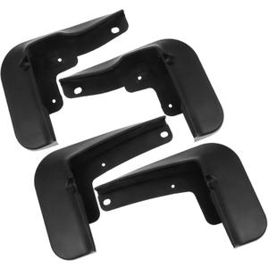 ABOOFAN Easy Fit Mud Flaps for Set of 4 Plastic Car Mud Guards Quick Installation