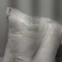 viewstar Bed Pillows Different Sizes Set of 2, Hotel Quality Cooling Down Alternative Gusseted Pillows for Side, Back, or Stomach Sleepers, Colors, Size, Plain White, Queen