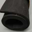EVA Foam 2mm-10mm 13.7"39" Craft Foam Sheet 74 kg/m Cosplay Foam for Craft Model Cosplay 10mm (Black)