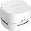 IGOKOTI Desk Vacuum Cleaner (New White, Exclude Battery)