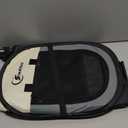 Dog Cat Playpen, Puppy Pet Playpen Indoor for Small Dog Crate Tent Cage Outdoor, Portable Pop Up Dogs Enclosure Kennel with Carrying Case for Dogs/Cats/Rabbits(Grey, Small)