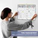 3 x Calendar 2026-2027, 18-Month Wall Calendar from Jan 2026 to Jun 2027, 11.5" x 14.7", Spiral Binding Hanging Monthly Calendar with Twin-Wire Binding, Perfect for Home or Office - Vintage Floral