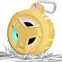 EBODA Bluetooth Shower Speaker, Waterproof Portable Wireless Speakers with Light, IP67 Floating, 2000mAh, Small Portable Speaker for Kayak, Beach, Pool Accessories, Gifts for Unisex