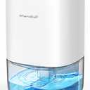 Dehumidifier, 35 OZ Small Dehumidifiers for Bedroom for Home, Quiet with Auto Shut Off, Dehumidifiers for Bedroom (280 sq. ft), Bathroom, RV, Closet, White