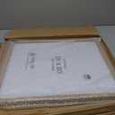 Oak Wood Picture Frames 16x20 - Natural Light Solid Wood Photo Frame Real Glass Wall Mount