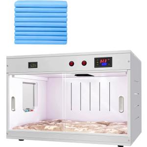 Large Puppy Incubator - Intelligent Constant Temperature Pet Brooder with Air-Warming Design, Suitable for Puppies, Kittens & Small Mammals