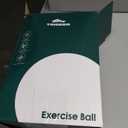 Trideer Yoga Ball  Anti-Burst Exercise Ball for Pregnancy, Office, Birthing, Stretching & Core Workout  Home Gym & Therapy (L(23-26ines/58-65cm), Rosy Morning Glow)