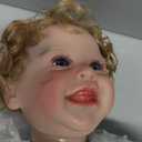 Angelbaby Real Newborn Reborn Baby Happy Girl Doll 20Inch Realistic Handmade Soft Weighted Body Silicone Baby Doll Super Cute Mouth Open Toddler Companion Toys