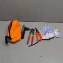 8 inch Farrier Hoof Tool Kit5 Piece Mini Rasp Hoof File Goat Pig Equine Metal Shears Farriers Hoof Nipper Cutter Handle Knife Stable Supplies