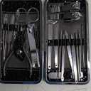 Nail Clippers Set - Fingernail and Toenail Clipper Cutters, Manicure Pedicure Kit - 18 Pieces Stainless Steel Professional Grooming Kits - Manicure Kit for Women and Men