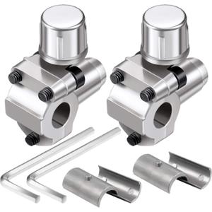 Chinco Piercing Valve Kits Bpv-31 Refrigerator Tap Valve Compatible with 1/4, 5/16 and 3/8 Inch Outside Diameter Pipes, Replace for Ap4502525, Bpv31d, Gpv14, Gpv31, Gpv38, Gpv56, Mpv31(2 Sets)