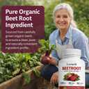 Beetroot Capsules 1300mg Per Serving, Plant-Based Beet Root Extract Supplement, Antioxidant-Rich Superfood Formula, Daily Energy & Active Lifestyle Support, 60 Capsules (1) Expiry: 04/16/2028