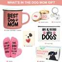 Dog Mom Gifts For Women, Dog Lover Gifts, Mothers Day Gift for Mom Daughter Unique Birthday Gift, Christmas idea Set with 10oz Ceramic Coffee Mug for Dog-loving Friend
