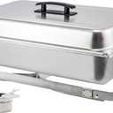 Winco Classic Chafer with Folding Stand, 8 Quart