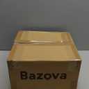 Bazova Ceramic Nonstick Cookware Set, Healthy,Non Toxic,17-Pieces Pots and Pans Set Removable Handles,Induction RV Kitchen Set,Stain & Scratch-resistant,Dishwasher/Oven Safe,PFAS/PFOA Free,Cream White